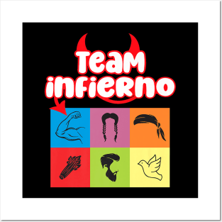 Team Infierno Posters and Art